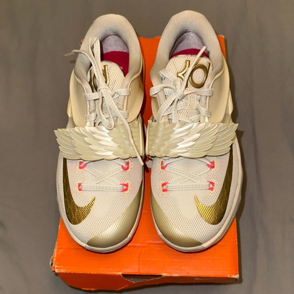 Nike KD 7 Aunt Pearl Size 3.5Y ( Size 5 Women) New with Box - Picture 3 of 5